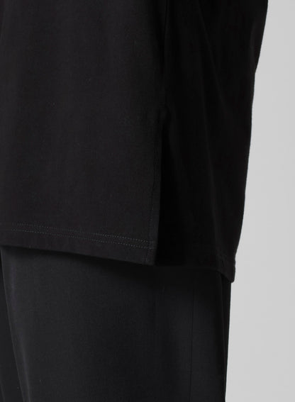 30/-COTTON SINGLE JERSEY PADDED HOODIE