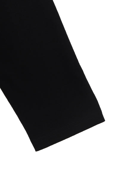 30/-COTTON SINGLE JERSEY PADDED COLLAR HALF ZIP LONG S