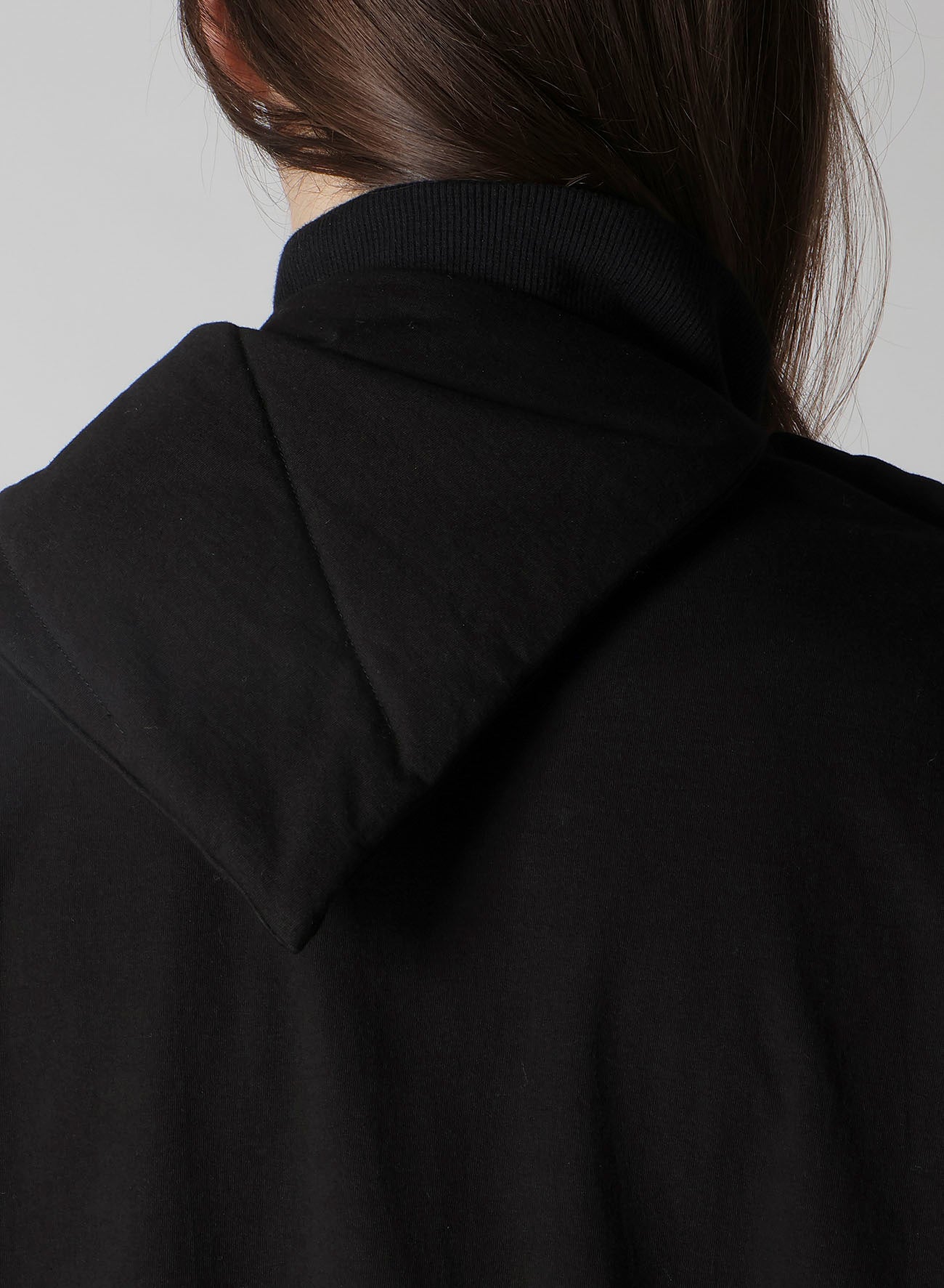 30/-HIGH D COTTON JERSEY DESIGNED COLLAR PADDED COAT