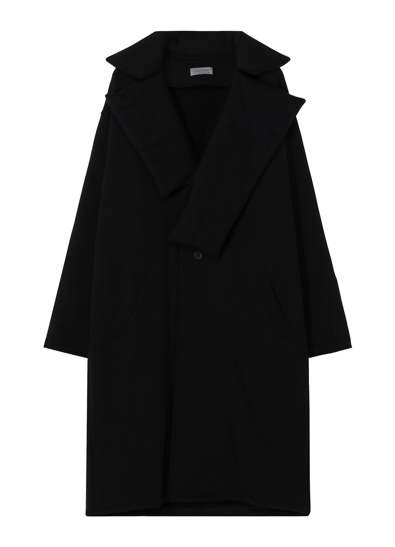 30/2 LOW GAUGE FRENCH TERRY PADDED LONG DESIGNED COLLAR COAT