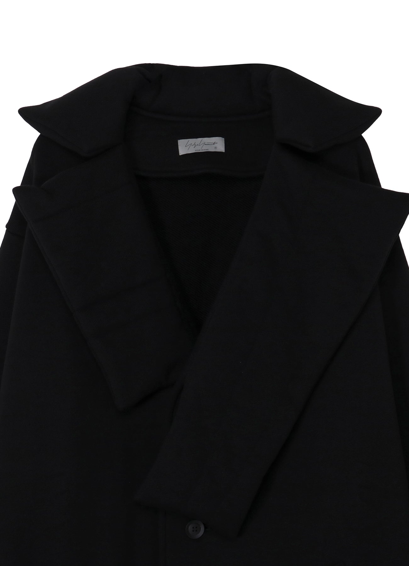30/2 LOW GAUGE FRENCH TERRY PADDED LONG DESIGNED COLLAR COAT