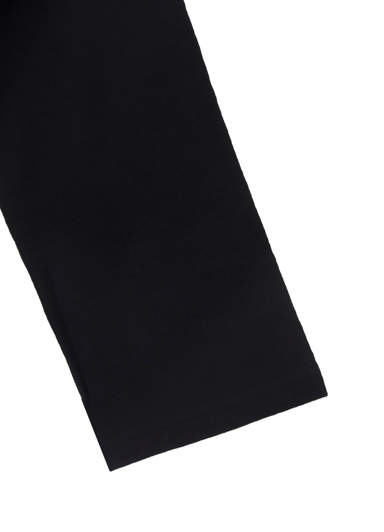 MILLING WOOL SIDE SLIT ROUND NECK LONG SLV T