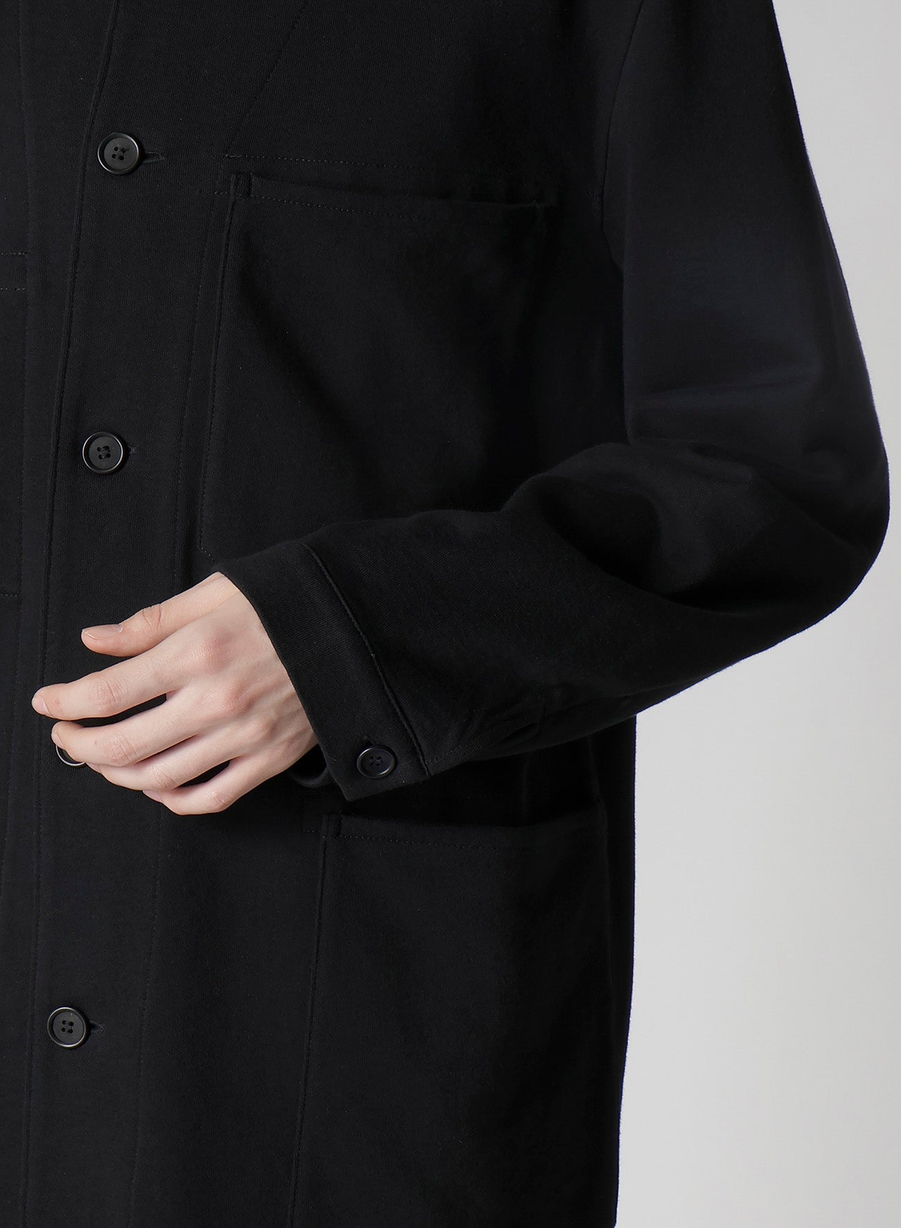 REGULATION FRENCH TERRY SHIRT JACKET