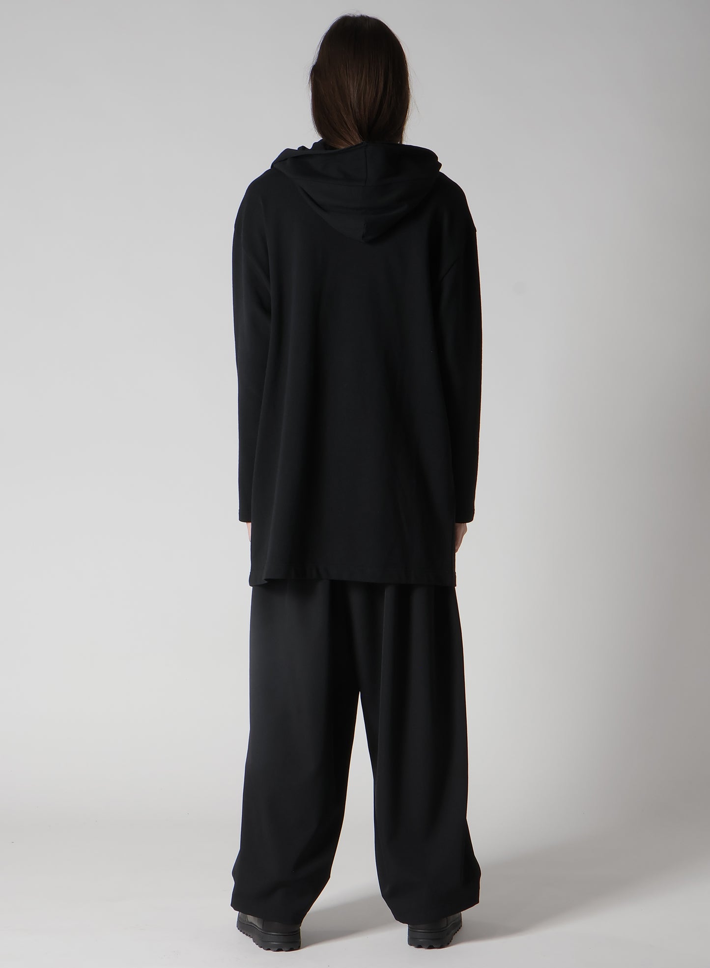 REGULATION FRENCH TERRY HOODED COAT
