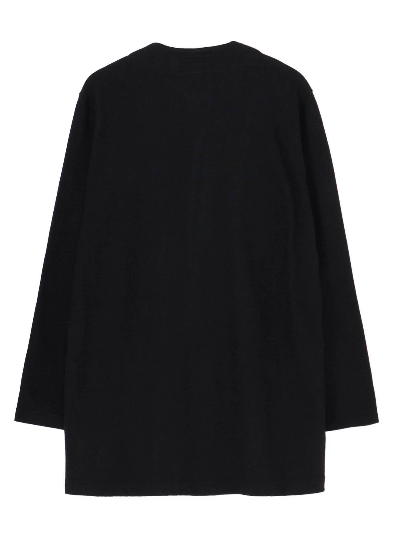 WOOLLEN JERSEY ROUND NECK JACKET