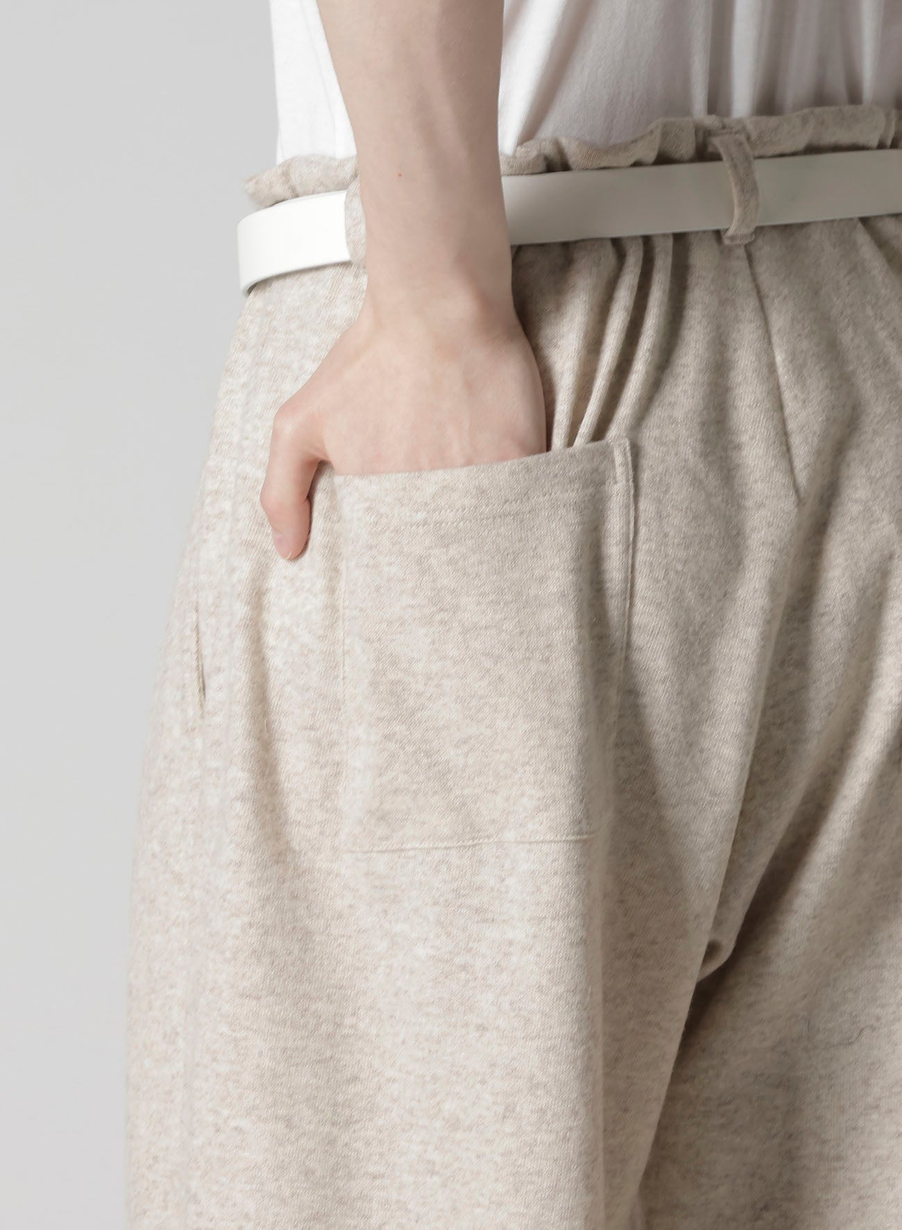 WOOLEN SINGLE JERSEY PANTS