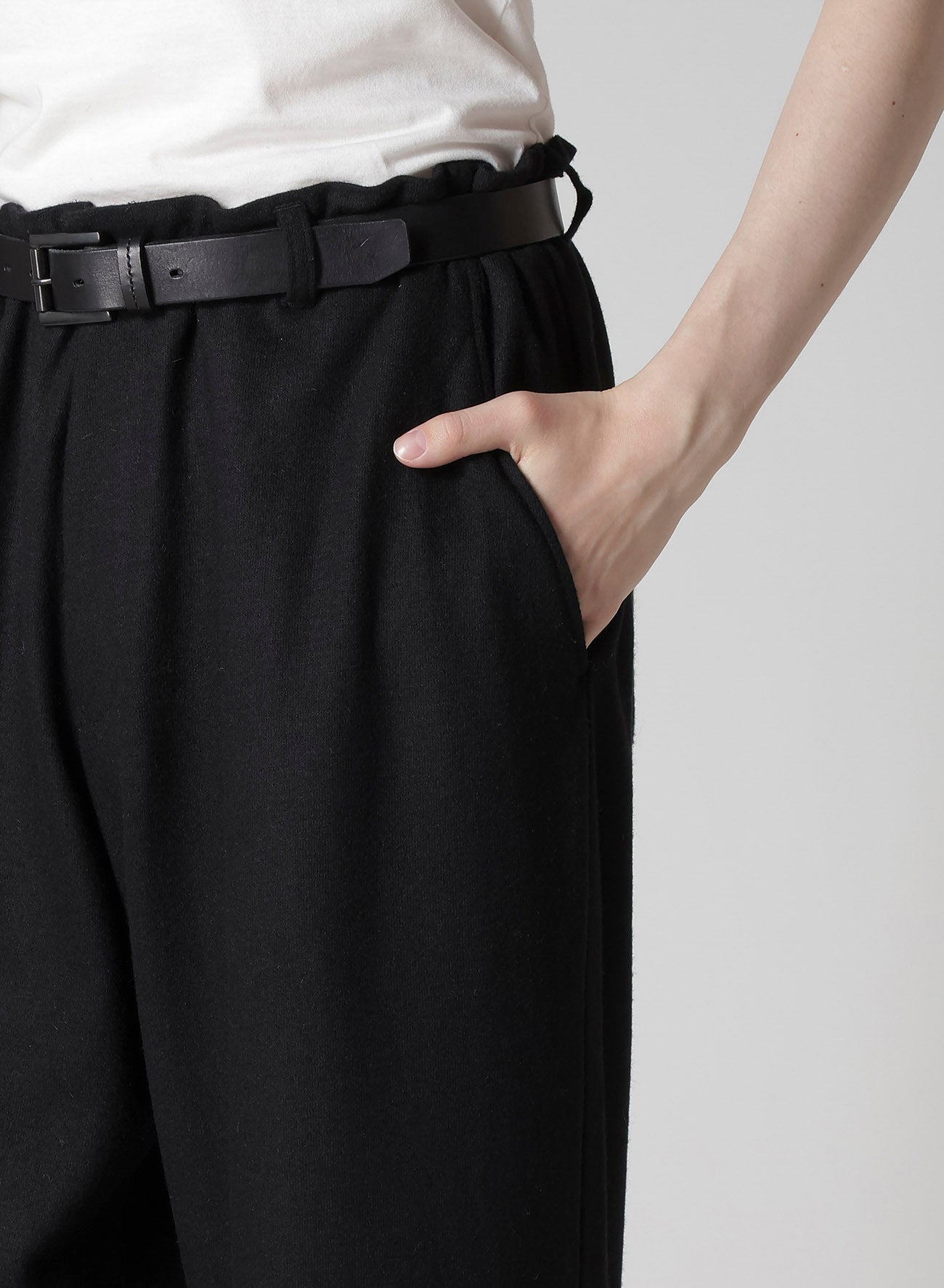 WOOLEN SINGLE JERSEY PANTS