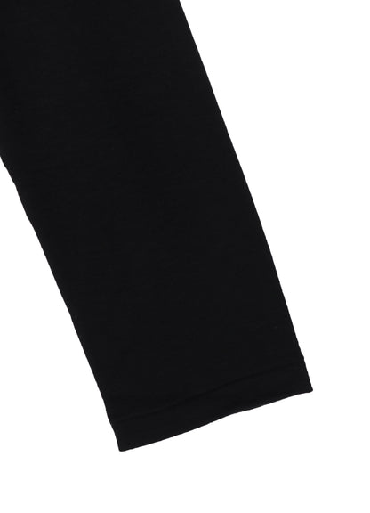 1/80 WASHABLE WOOL INTERLOCK LAYERED NECK LONG SLV T