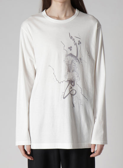 30/-COMBED SINGLE JERSEY BASIC LONG SLV PT A