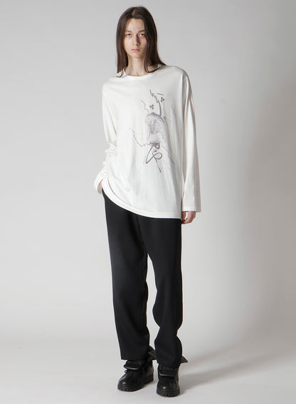 30/-COMBED SINGLE JERSEY BASIC LONG SLV PT A