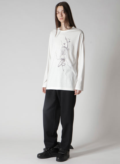 30/-COMBED SINGLE JERSEY BASIC LONG SLV PT A