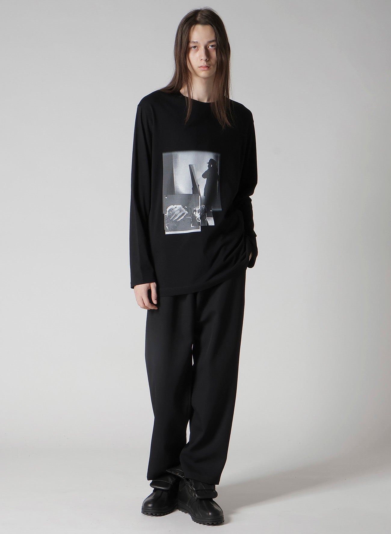 30/-COMBED SINGLE JERSEY BASIC LONG SLV PT B