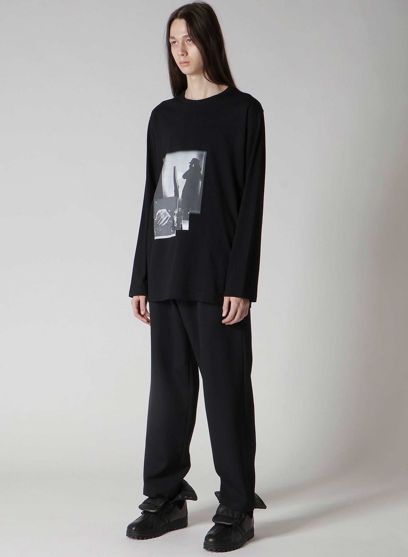 30/-COMBED SINGLE JERSEY BASIC LONG SLV PT B