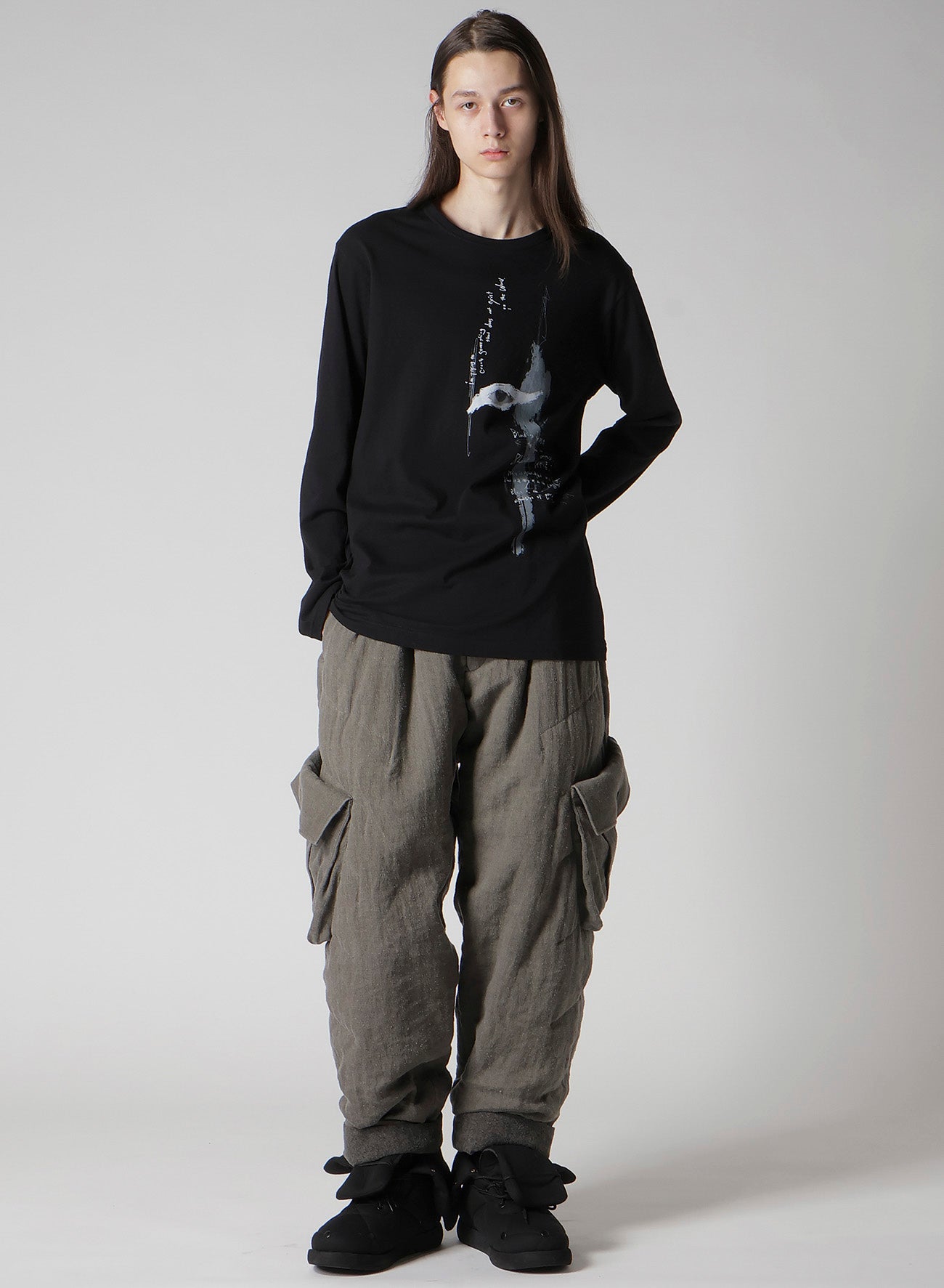 30/-COMBED SINGLE JERSEY BASIC LONG SLV PT C