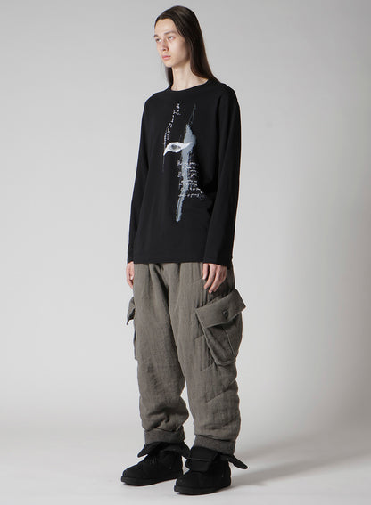 30/-COMBED SINGLE JERSEY BASIC LONG SLV PT C