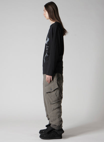 30/-COMBED SINGLE JERSEY BASIC LONG SLV PT C