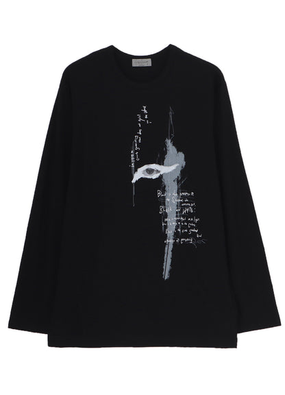 30/-COMBED SINGLE JERSEY BASIC LONG SLV PT C