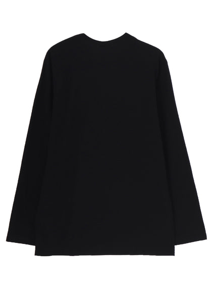 30/-COMBED SINGLE JERSEY BASIC LONG SLV PT C