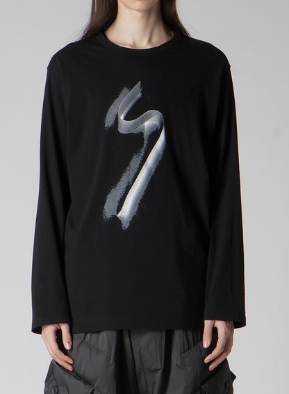 30/-COMBED SINGLE JERSEY BASIC LONG SLV PT D