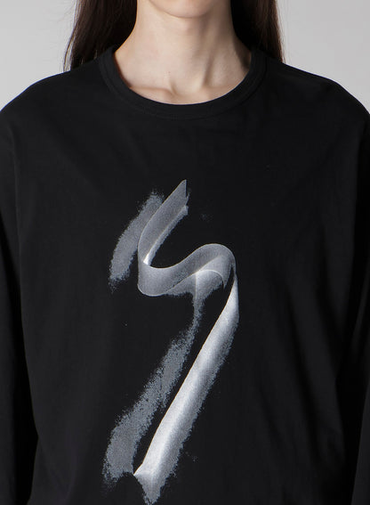 30/-COMBED SINGLE JERSEY BASIC LONG SLV PT D