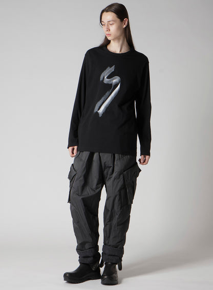 30/-COMBED SINGLE JERSEY BASIC LONG SLV PT D