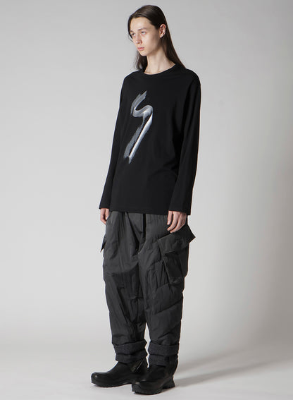 30/-COMBED SINGLE JERSEY BASIC LONG SLV PT D