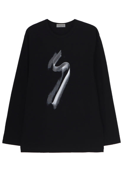 30/-COMBED SINGLE JERSEY BASIC LONG SLV PT D