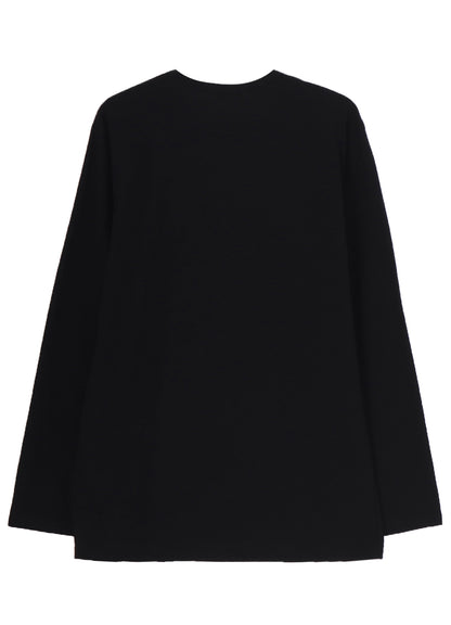 30/-COMBED SINGLE JERSEY BASIC LONG SLV PT D