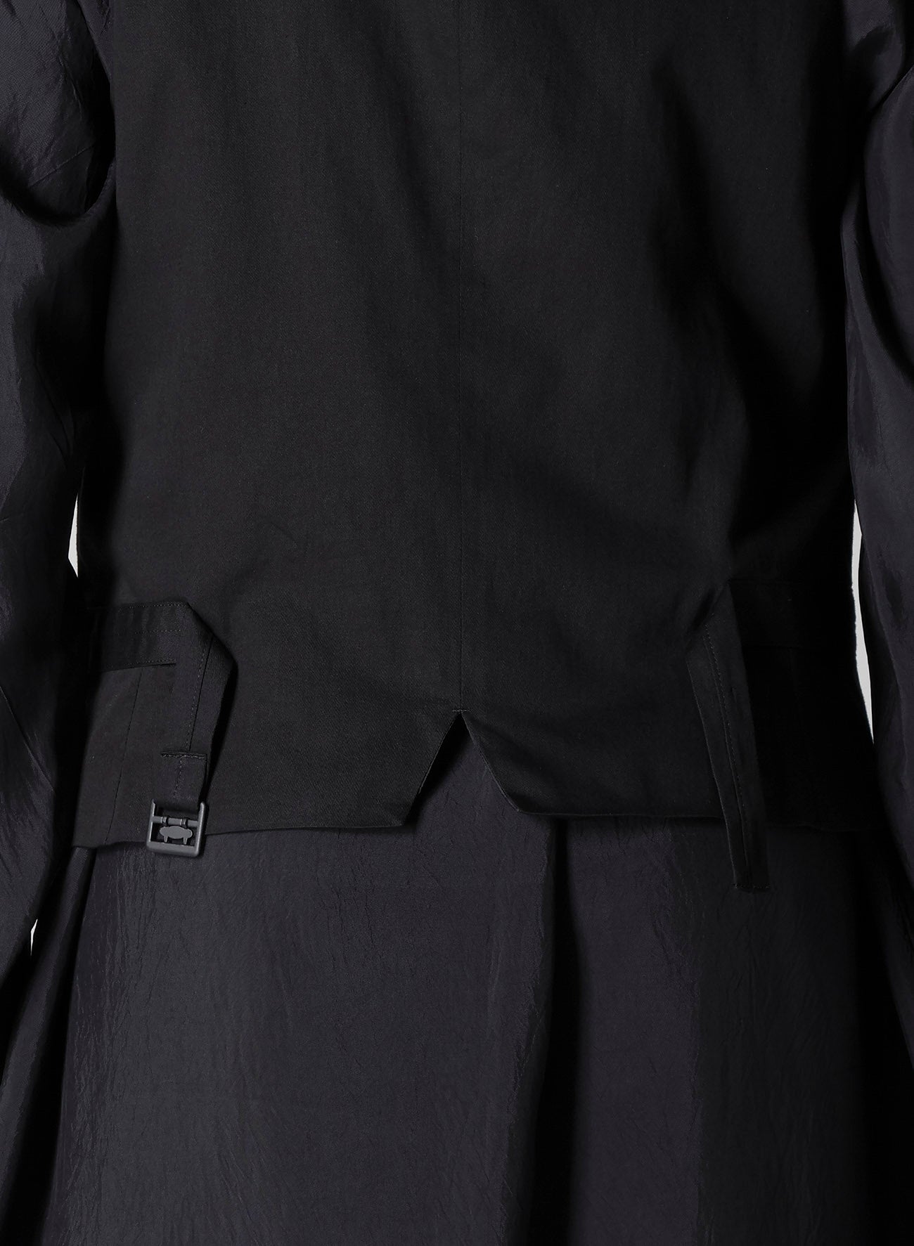 WOOL GABARDINE 7BUTTONS VEST