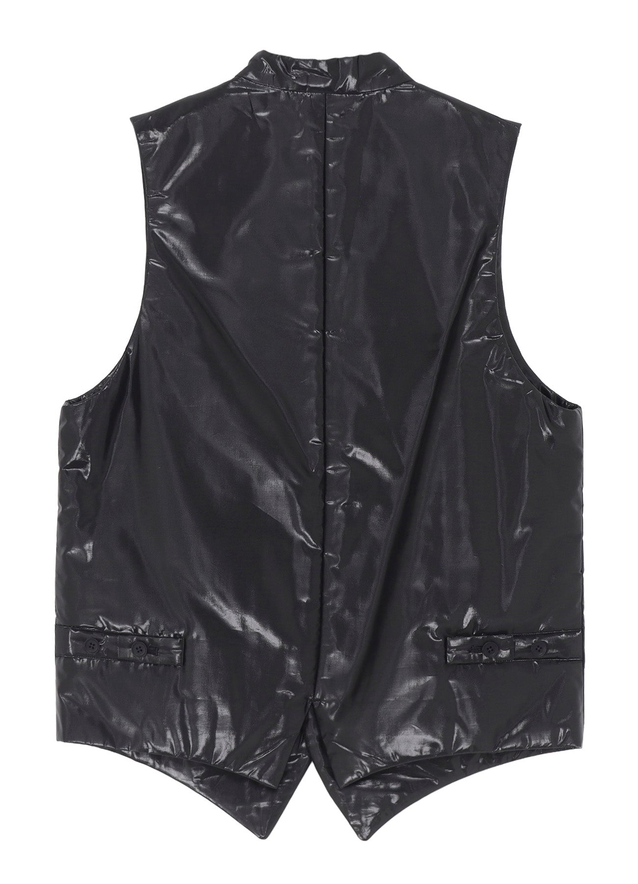 HIRAGANA PRINTED TRANSPARENT VEST