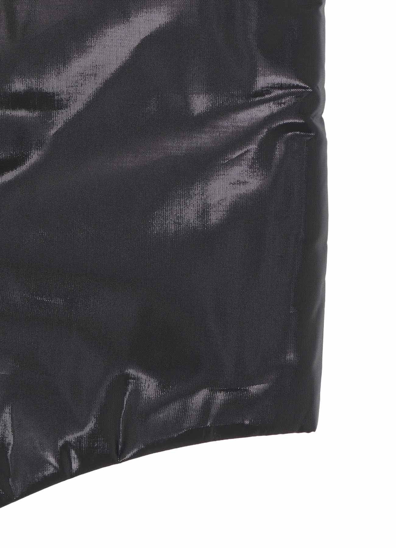 HIRAGANA PRINTED TRANSPARENT VEST