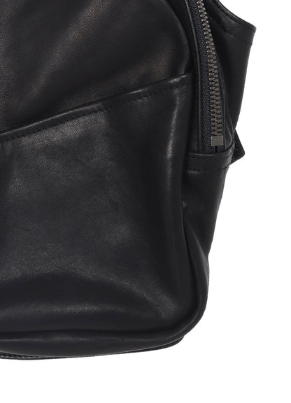COW LEATHER DEEP-FRY HOLSTER BAG VEST