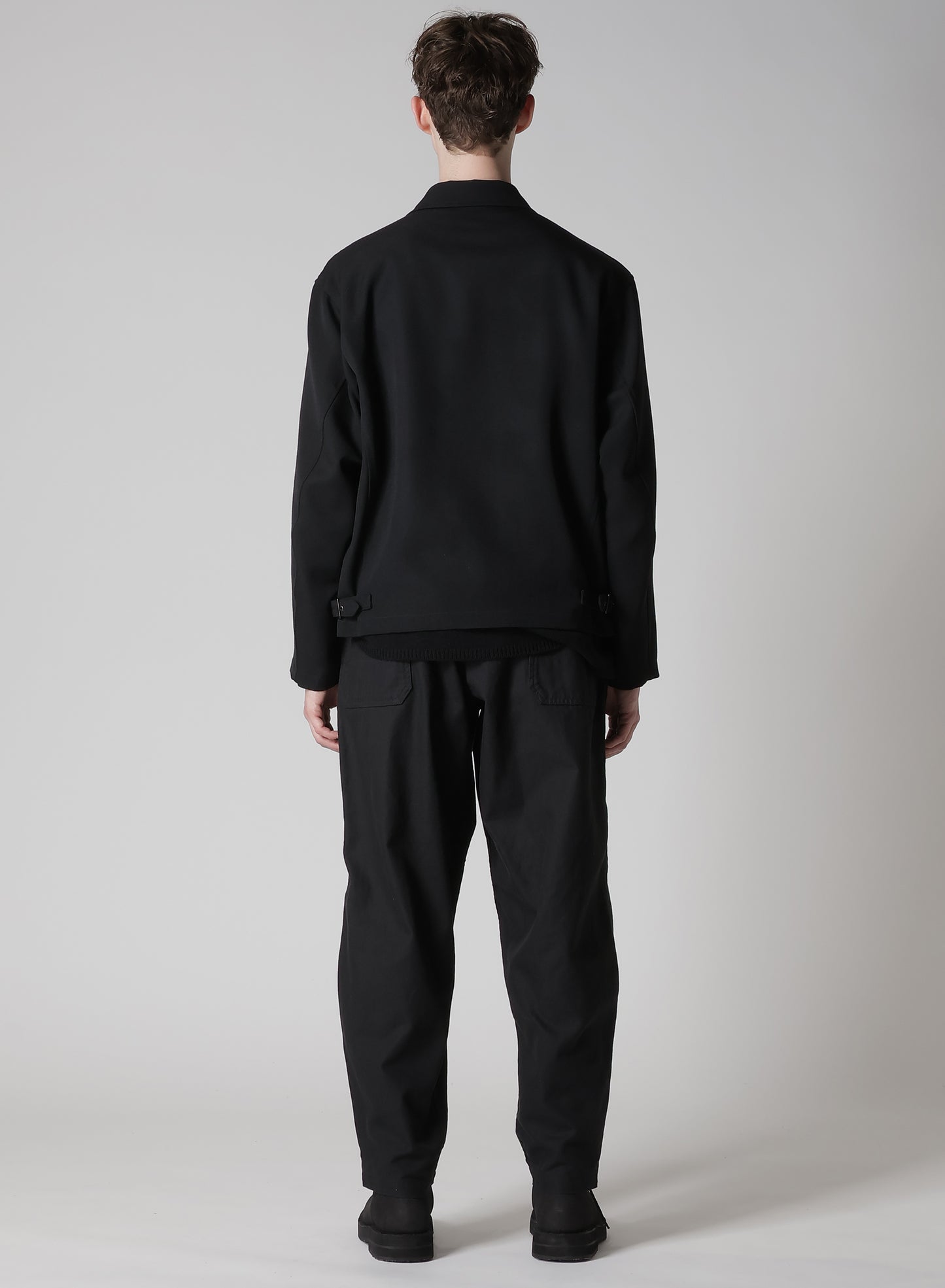 ARMY GABARDINE COLLAR TAB BLOUSON