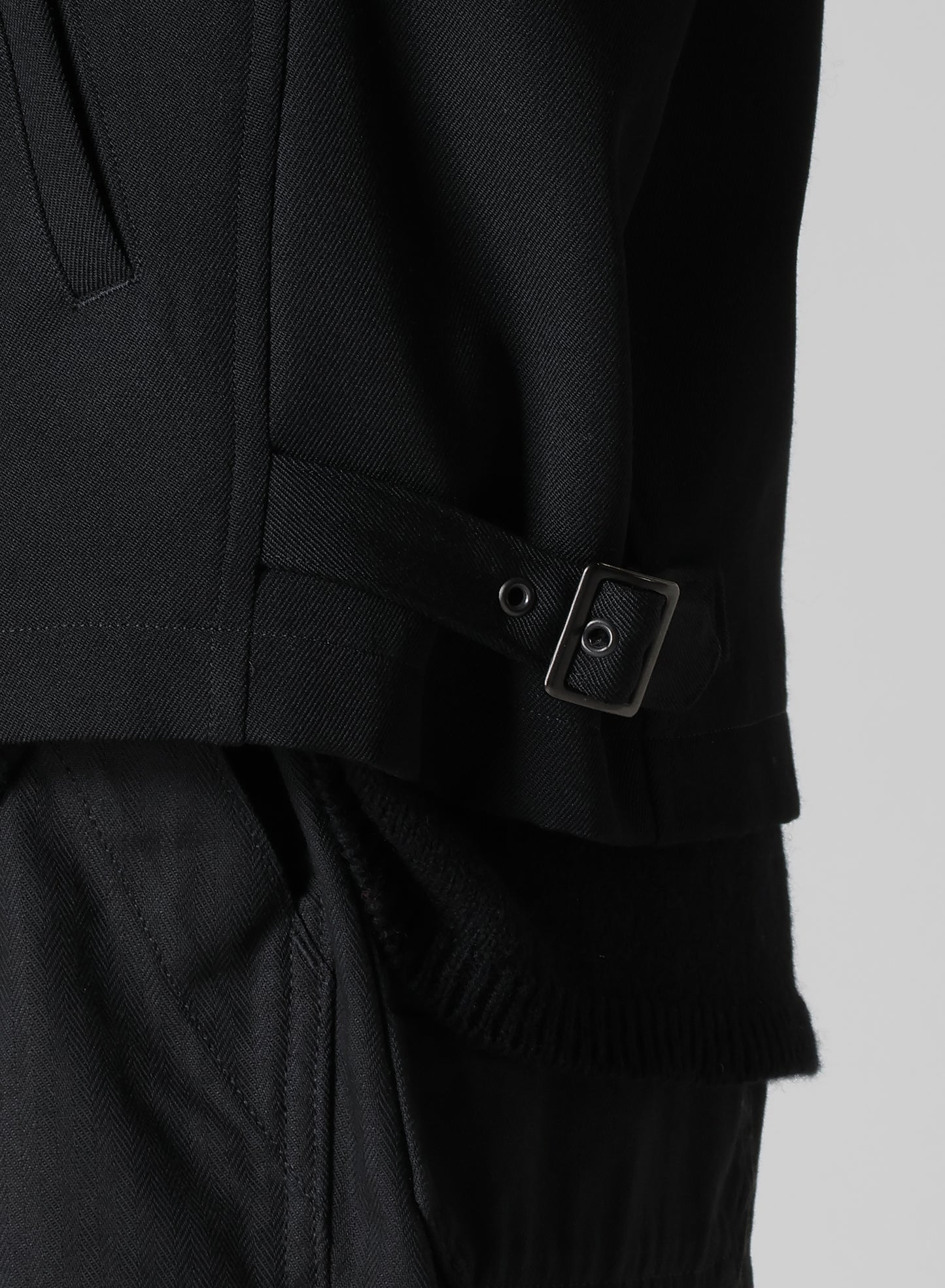 ARMY GABARDINE COLLAR TAB BLOUSON