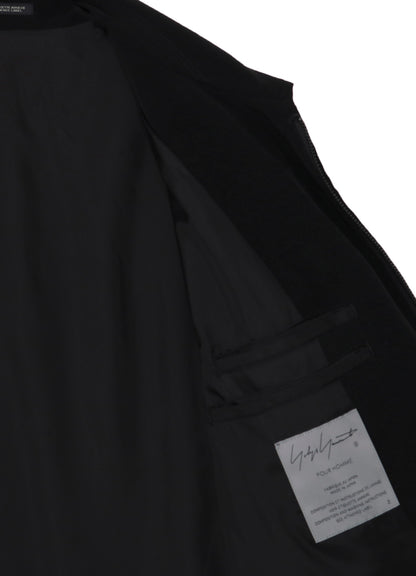 Ta TUXEDO BLOUSON WITH WAIST STRING