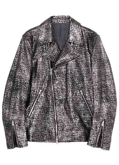 SILVER FOIL SHEEP SKIN DOUBLE RIDERS