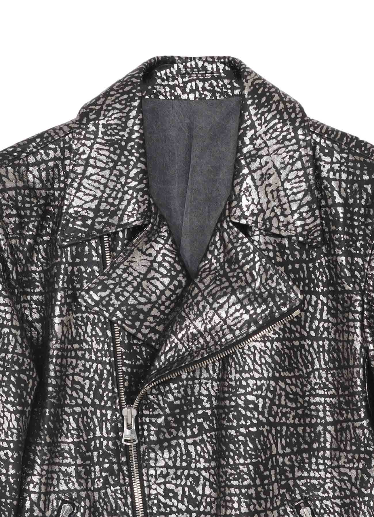SILVER FOIL SHEEP SKIN DOUBLE RIDERS