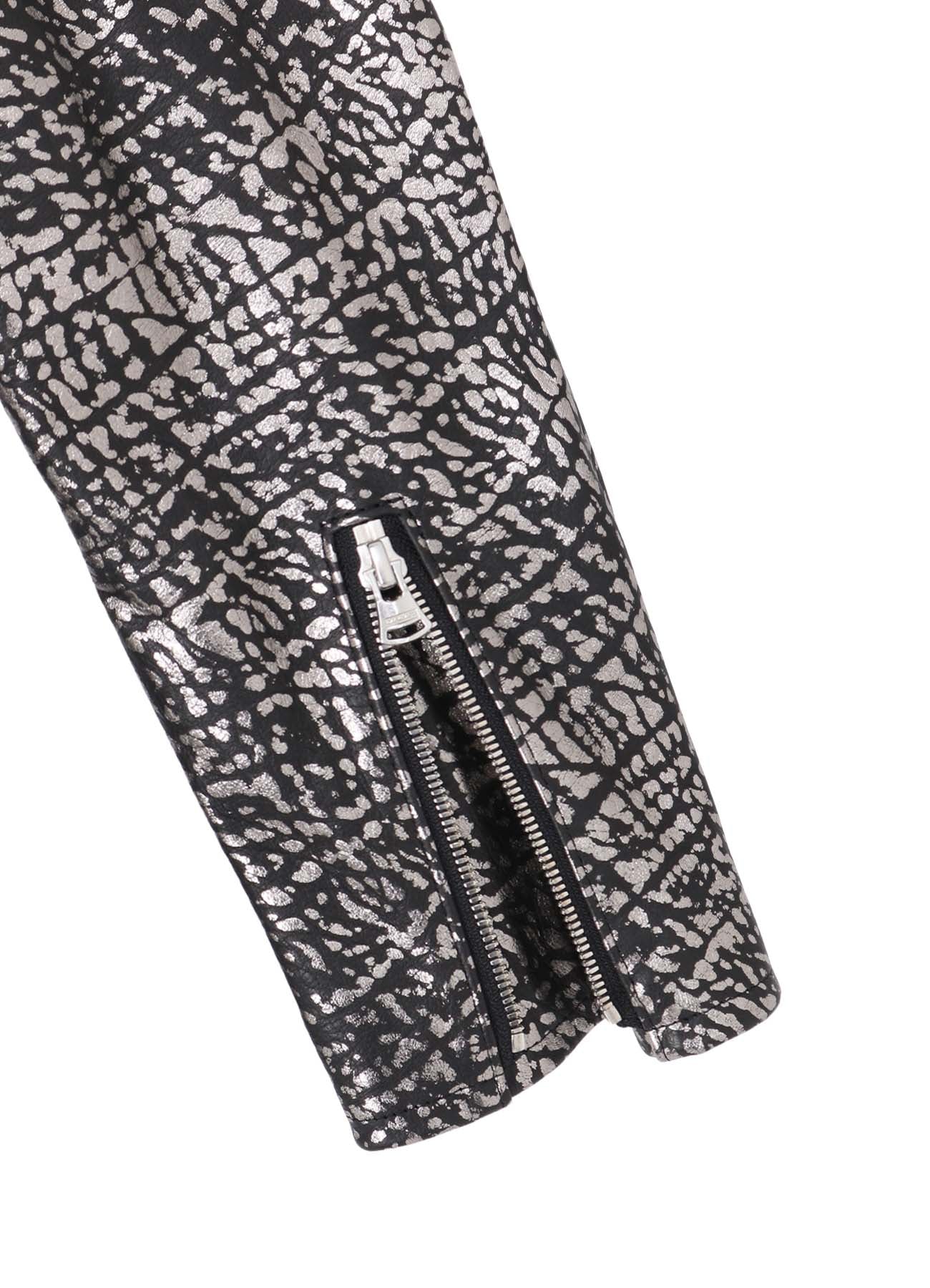 SILVER FOIL SHEEP SKIN DOUBLE RIDERS
