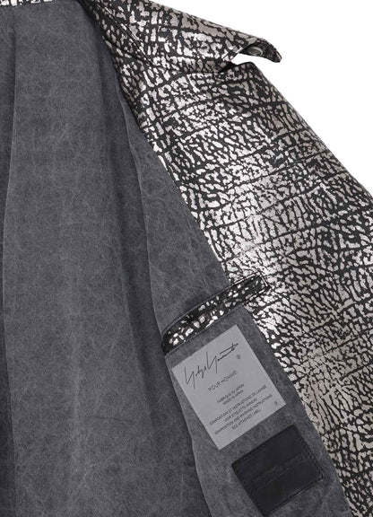 SILVER FOIL SHEEP SKIN DOUBLE RIDERS