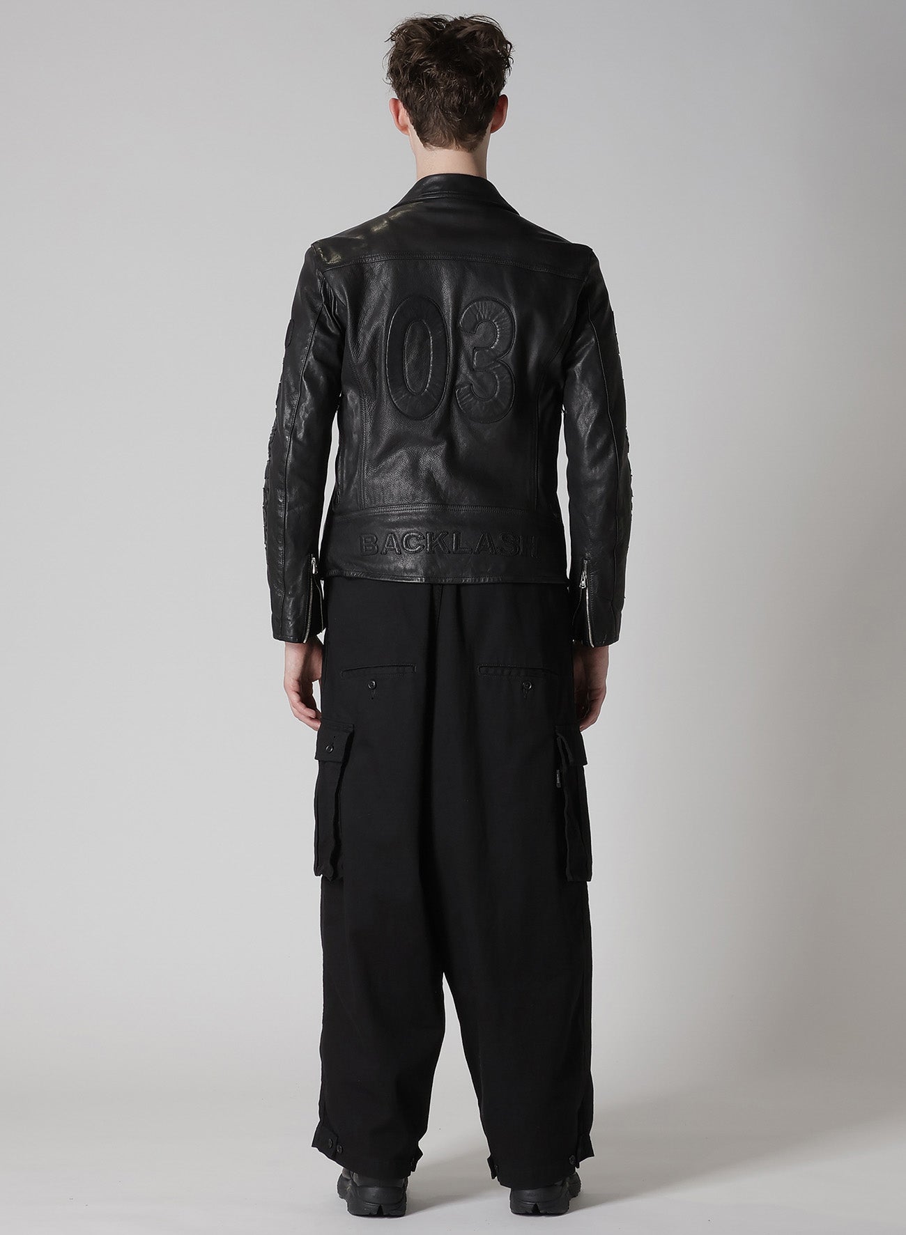 JAPAN HORSE LEATHER DOUBLE RIDERS