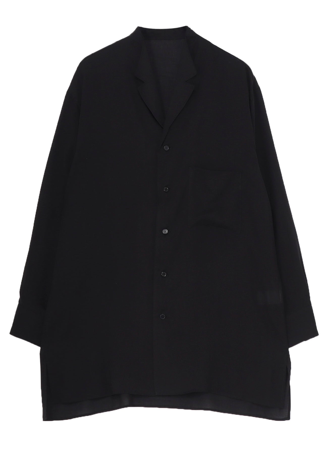 CELLLOSE LAWN NOTCHED SHIRT