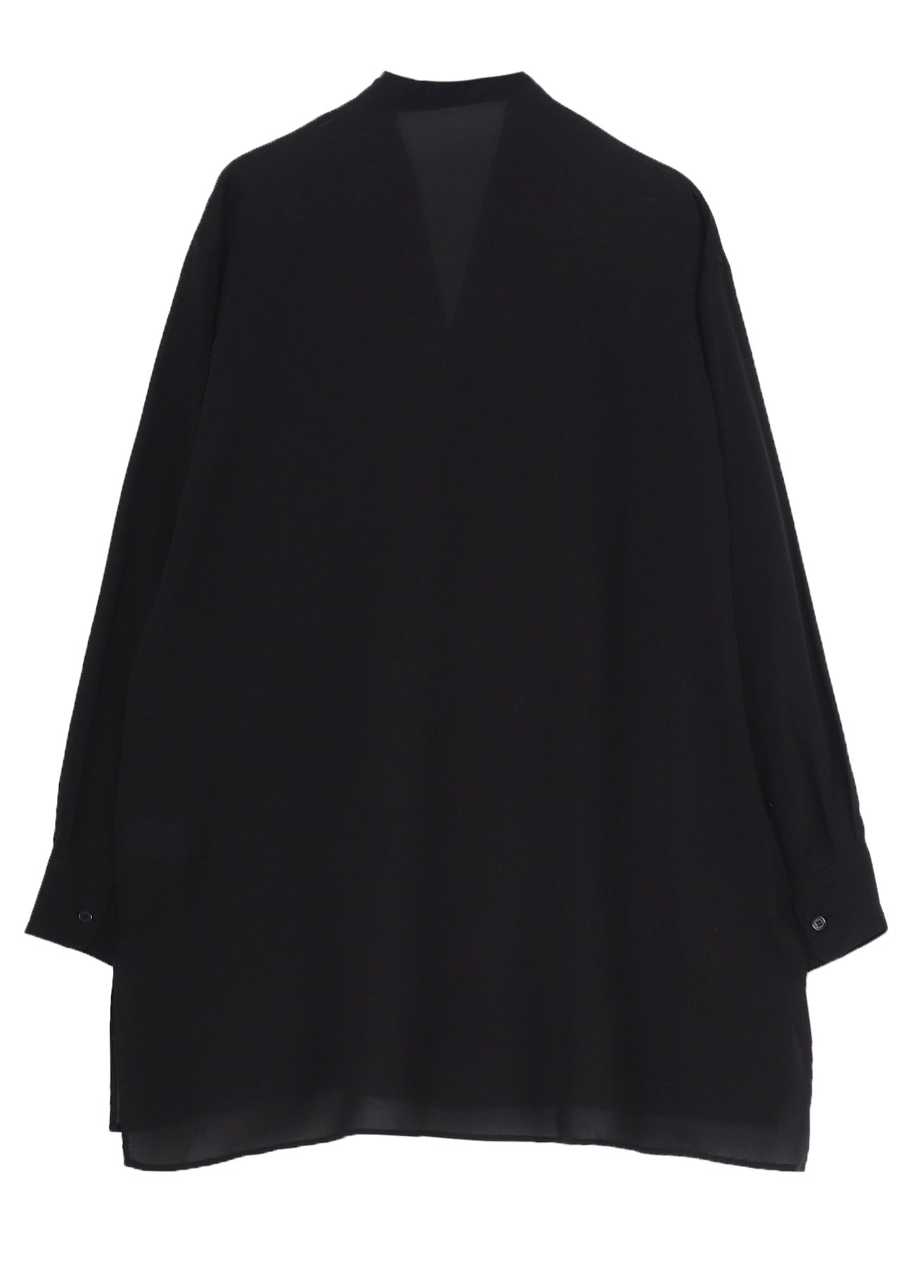 CELLLOSE LAWN NOTCHED SHIRT