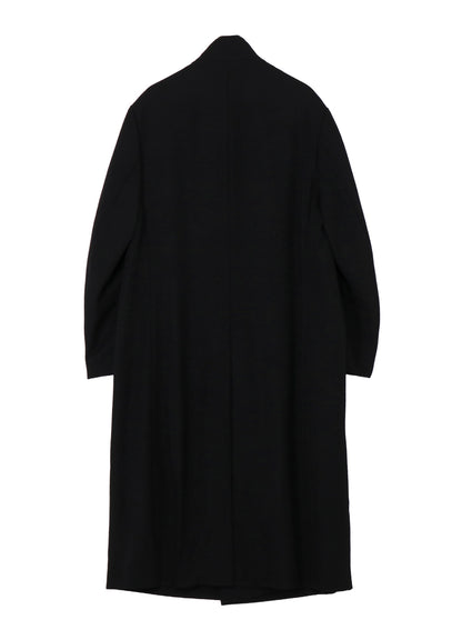 ARMY GABARDINE STAND COLLAR COAT