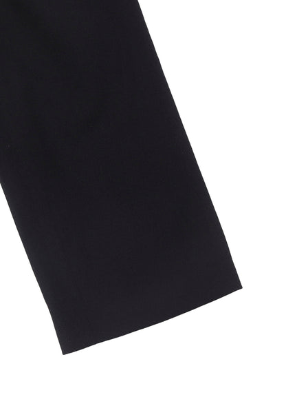 WOOL GABARDINE LEFT SEAM ZIPPER JACKET