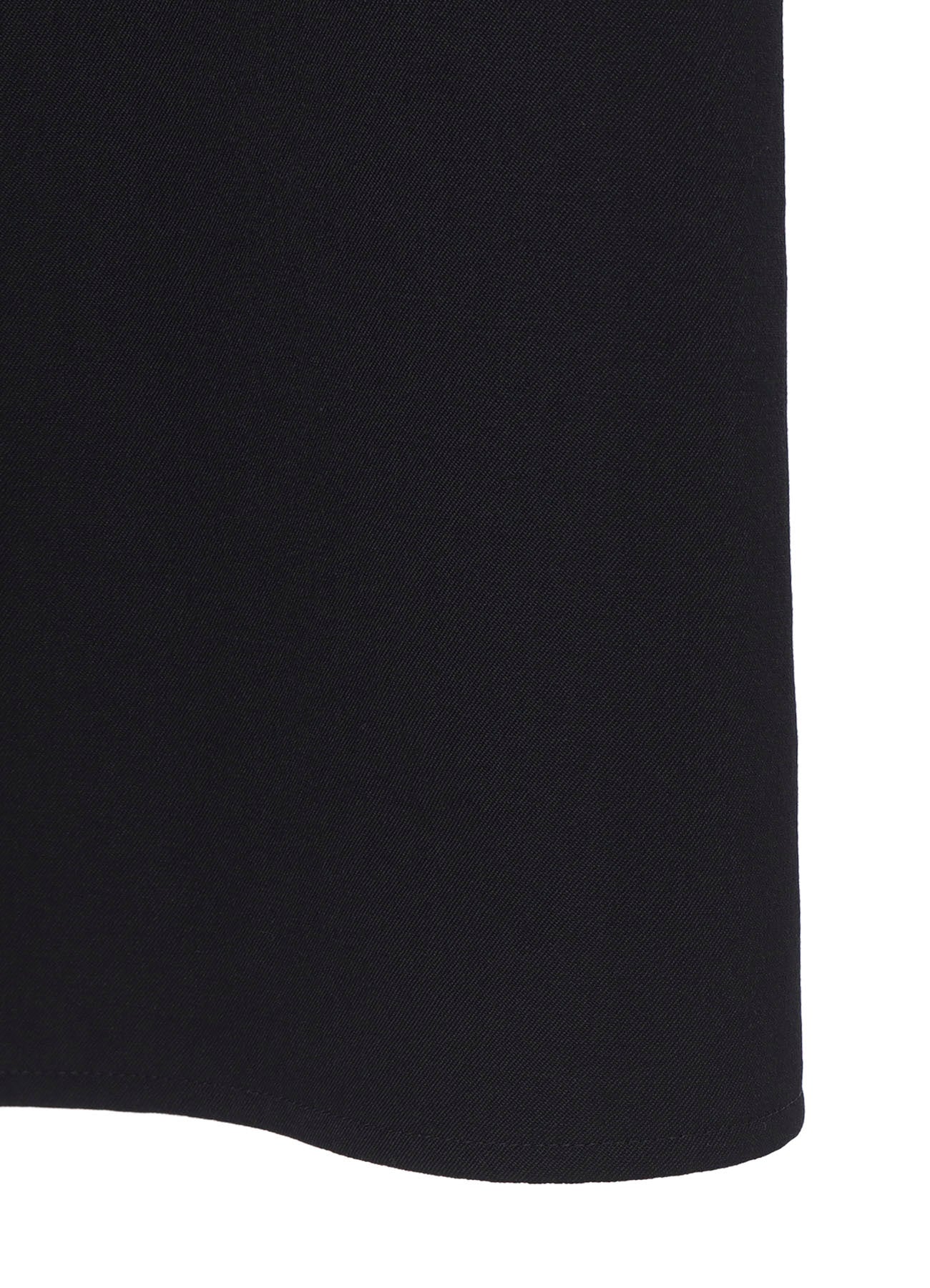 WOOL GABARDINE NAPOLEON LONG JACKET