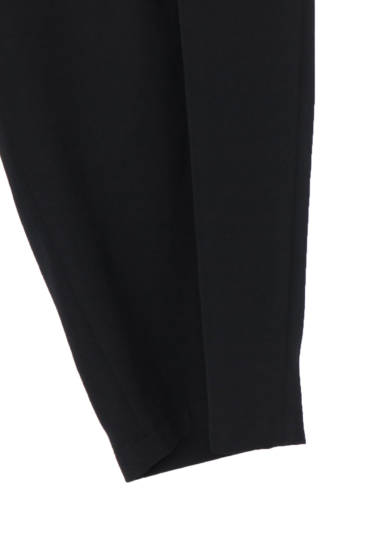 WOOL GABARDINE BALL FASTENER PANTS