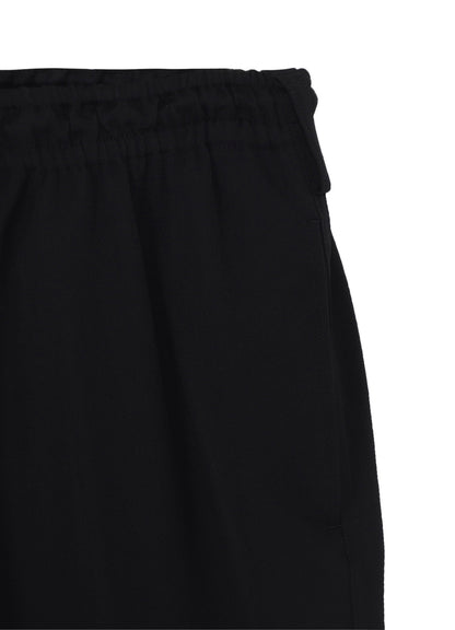 WOOL GABARDINE SAROUEL PANTS