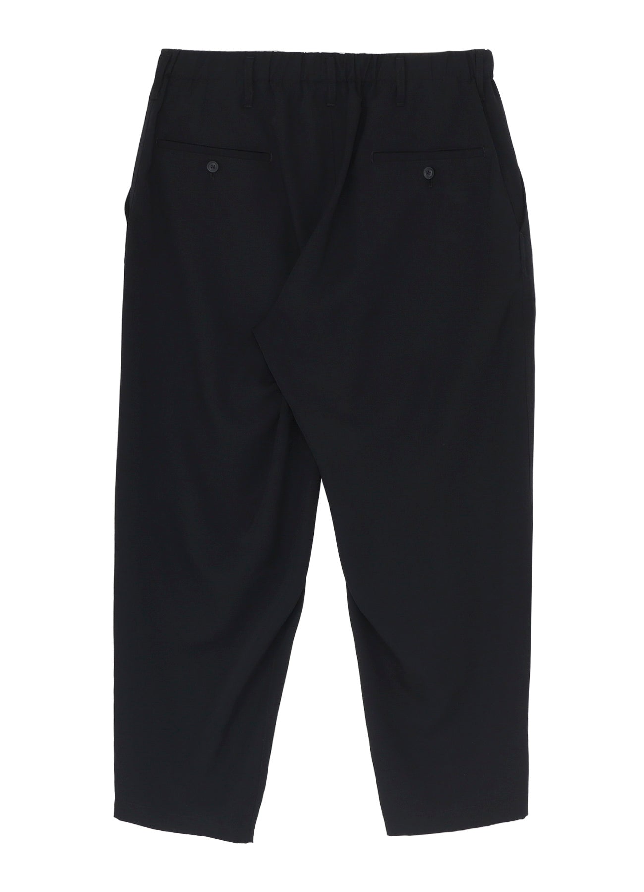 WOOL GABARDINE DOUBLE STITCH PANTS