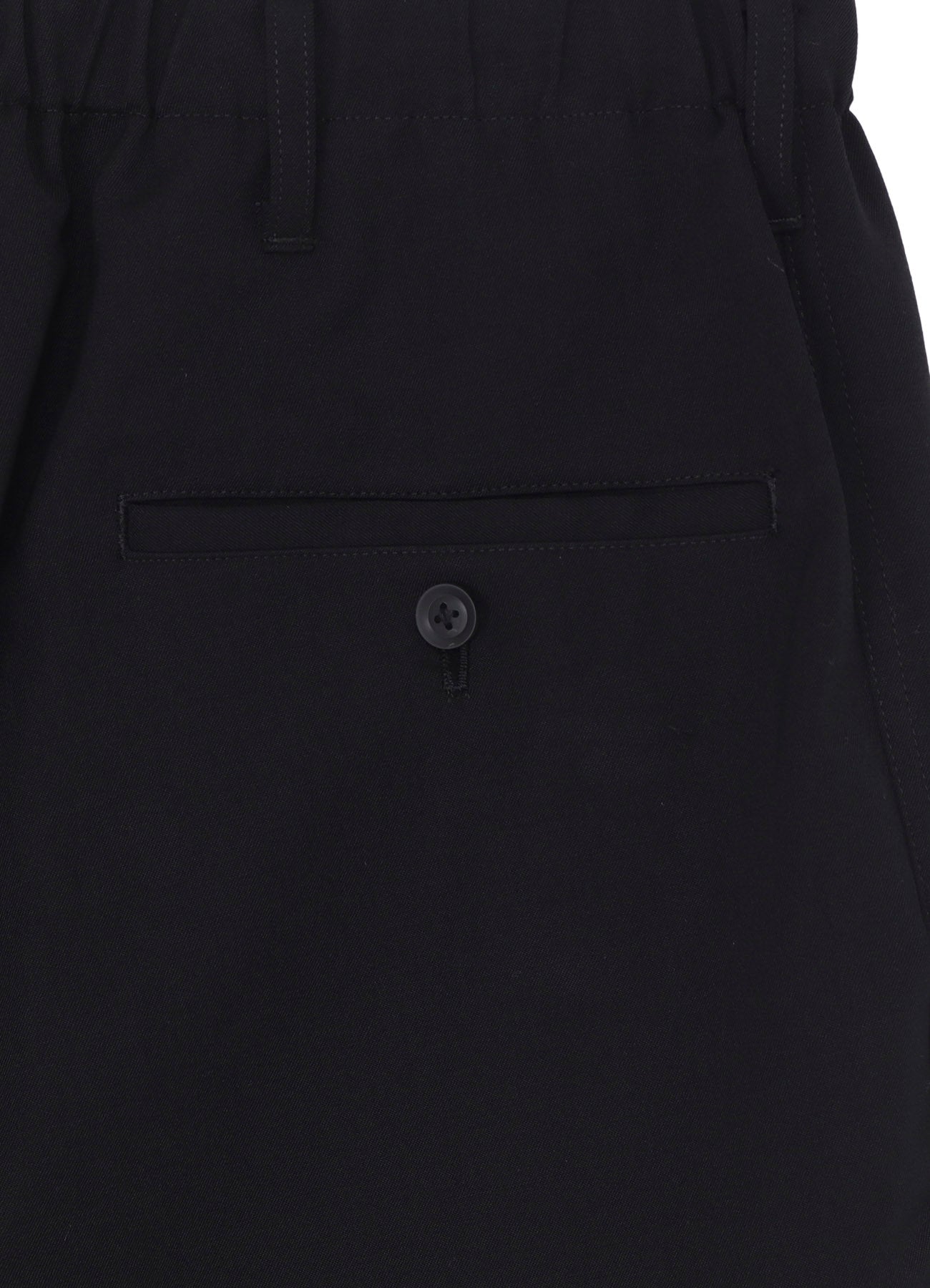 WOOL GABARDINE DOUBLE STITCH PANTS