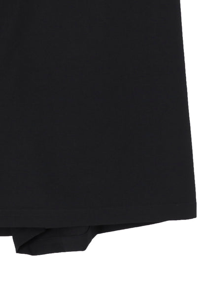 WOOL GABARDINE WRAP PANTS